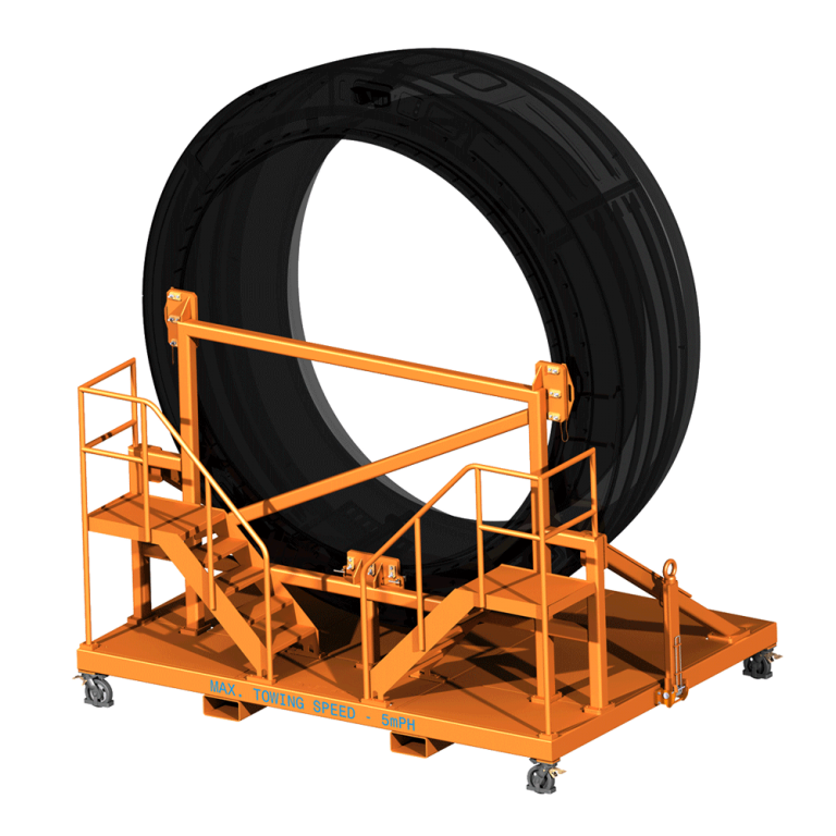 Inlet Cowl Dolly Nacelle Tooling by Dedienne Aerospace