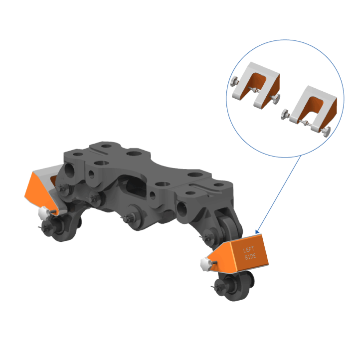 PW & CFM Blocking Device Engine Mount AFT Nacelle Tooling by Dedienne