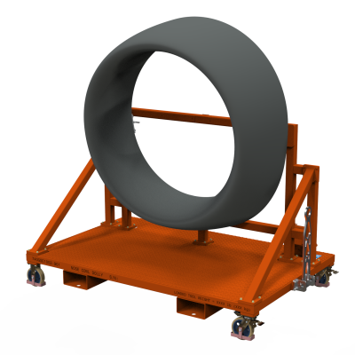 V2500 Nose Cowl Dolly
